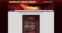 Desktop Screenshot of hospitalitydesigngroup.com
